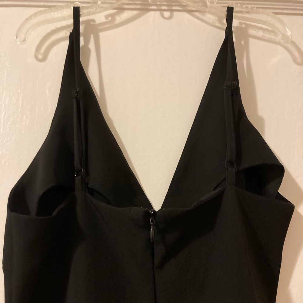 ASOS Black low cut jumpsuit - Picture 5 of 9